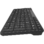 Клавиатура A4Tech FBK27C AS беспроводная, Bluetooth, радиоканал, чёрный