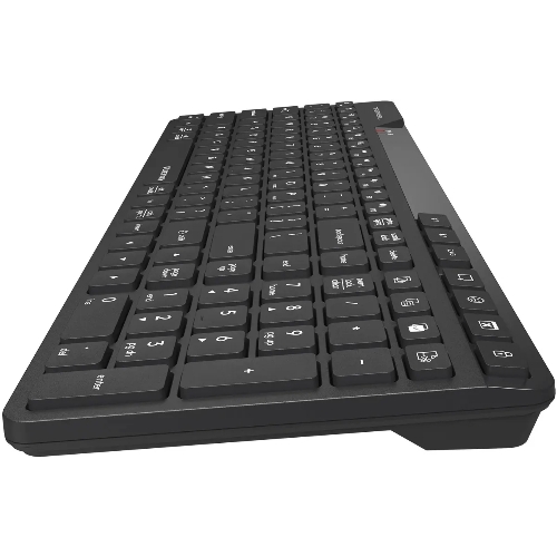 Клавиатура A4Tech FBK27C AS беспроводная, Bluetooth, радиоканал, чёрный