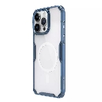 Чехол Nature TPU Pro Magnetic Case, синий, (AP IP15 Pro Max)