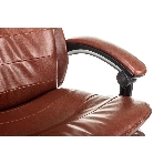 Кресло Бюрократ T-9950MSG-F/BROWN-PU коричневый, экокожа