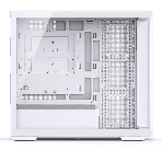 Корпус без блока питания JONSBO D300, Mini-Tower, TG, no fan, 2xUSB-A 3.2 + 1xUSB-C 3.2, mATX, mITX White