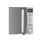Микроволновая печь BBK 20MWG-733T/BS-M серебристый, 20 л, 700 Вт, переключатели - тактовый механизм, кнопки