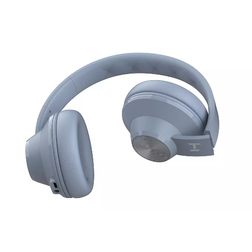 Беспроводные/проводные наушники Harper HB-412 нежно-голубой, накладные, Bluetooth + проводной, до 5 ч