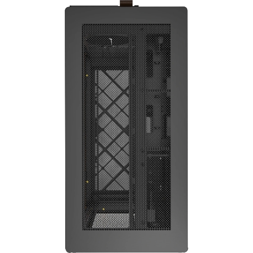 Компьютерный корпус Montech HS01 черный без БП ATX 2xUSB 3.0 1xUSB3.1 audio bott PSU