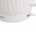 Чайник электрический Centek CT-0064 белый, 2.0 л, 2150 Вт, скрытый нагревательный элемент
