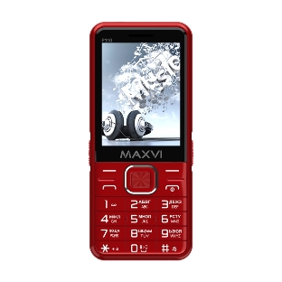Мобильный телефон Maxvi P110 красный