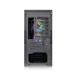 Компьютерный корпус Thermaltake Divider 170 TG ARGb/Black CA-1S4-00S1WN-00/Win/SPCC/Tempered Glass*1/120мм ARGb PWM Fan*2
