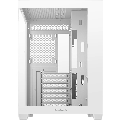 Компьютерный корпус Deepcool CG530 WH белый без БП ATX 2x120мм 2x140мм 2xUSB2.0 1xUSB3.0 audio bott PSU