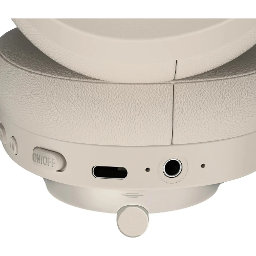 Беспроводные/проводные наушники Defender FreeMotion B485 бежевый, накладные, Bluetooth + проводной, складная конструкция, до 8 ч
