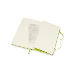 Блокнот Moleskine CLASSIC QP060C2 Large 130х210 мм, 240 страниц, линейка, твердая обложка, лайм