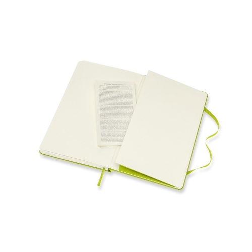 Блокнот Moleskine CLASSIC QP060C2 Large 130х210 мм, 240 страниц, линейка, твердая обложка, лайм
