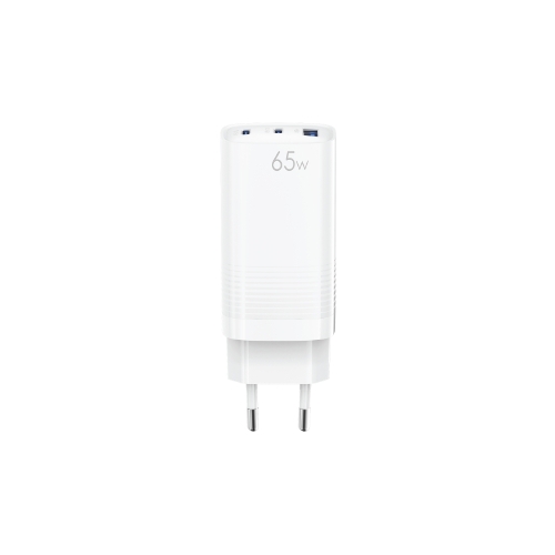 Сетевое зарядное устройство OLMIO 2Type-C/USB, 65W, 6A, QuickCharge3.0, PowerDelivery3.0, GAN