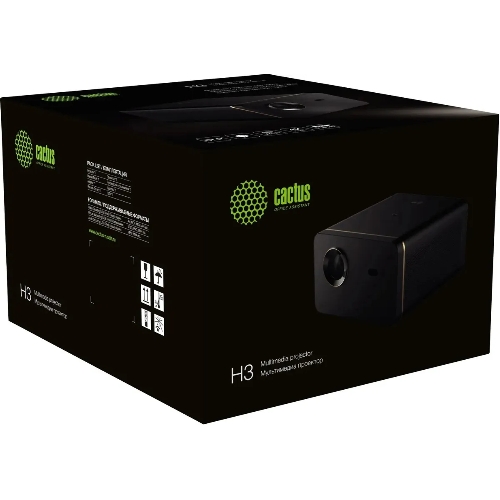 Проектор Cactus CS-H3.SG DLP 16800Lm (1920x1080) 200000:1 ресурс лампы:20000часов 1xUSB typeA 1xHDMI 3.1кг