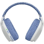 Гарнитура Logitech G435 белый, беспроводная, Bluetooth/USB, до 18 ч