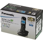 Телефон беспроводной (DECT) Panasonic KX-TG2521RUT (титан) АОН, Caller ID,спикерфон,голосовой АОН,полифония,цифровой автоответчик
