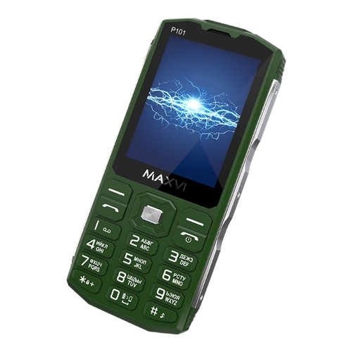 Мобильный телефон Maxvi P101 зеленый