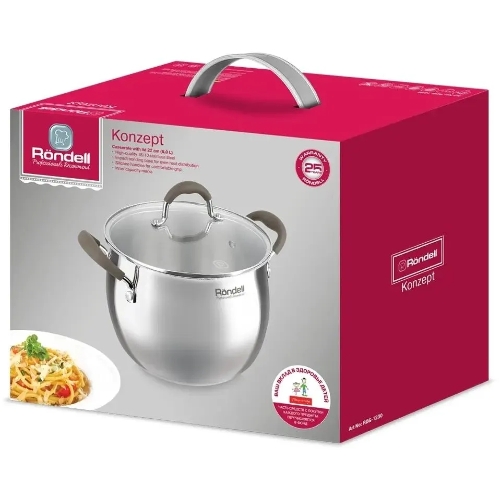Кастрюля Rondell RDS-1230 Konzept с/кр 22 см 6,0 л