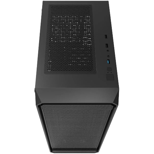 Компьютерный корпус Bloody BD-CC114 черный без БП ATX 8x120мм 1xUSB 2.0 1xUSB 3.0 audio bott PSU