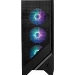 Компьютерный корпус MSI MAG FORGE 320R AIRFLOW, Global, 2xUSB 3.2 Gen 1, 4x120мм ARGb Fan, ESDARGb Control Board, Tempered