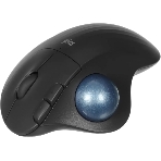 Трекбол Logitech M575S черный оптическая 2000dpi беспров. BT/Radio USB2.0 (910-007035)