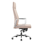 Кресло Бюрократ JONS/BEIGE бежевый, кожа