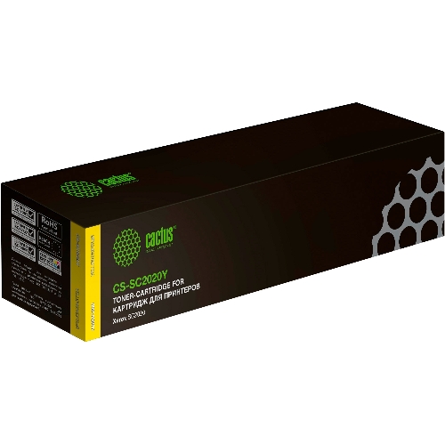 Картридж лазерный Cactus CS-SC2020Y 006R01696 желтый (3000 стр.) для Xerox DocuCentre SC2020/SC2020NW