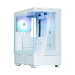 Компьютерный корпус ZALMAN P10, MATX, белый, WINDOW, 2x3.5