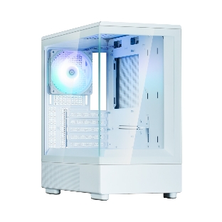 Компьютерный корпус ZALMAN P10, MATX, белый, WINDOW, 2x3.5