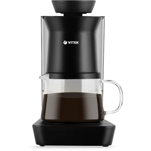 Кофеварка капельная Vitek Metropolis VT-8381 MC черный, исп. кофе - молотый, 0.54 л, 680 Вт.