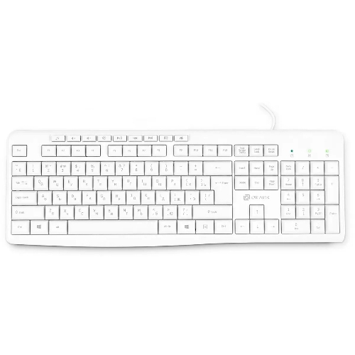 Клавиатура Oklick 305M проводная, USB Type-A, белый