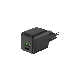 Сетевое зарядное устройство Rexant с двумя портами USB-A и Type-C, 25Вт GaN