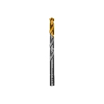 Сверло спиральное по металлу Denzel 9 x 125мм, Р6М5, Golden Tip