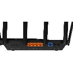 Роутер TP-Link Archer AX73 AX5400 Dual Band Wireless Gigabit Router, 1.5 GHz Tri-Core CPU, 1 GE WAN + 4 GE LAN ports, 1× USB 3.0 Port, support 1024-QAM, OFDMA, MU-MIMO, Airtime Fairness, Beamforming, 160MHz Channel Width, come with HomeShieldTM, support Russia PPTP/L2TP/PPPoE