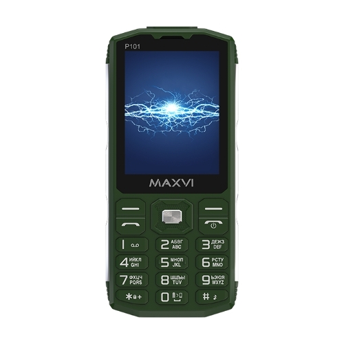 Мобильный телефон Maxvi P101 зеленый