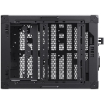 Компьютерный корпус JONSBO C6-ITX Black ITX без БП, боковая панель из закаленного стекла, mini-ITX, черный