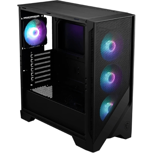 Компьютерный корпус MSI MAG FORGE 320R AIRFLOW, Global, 2xUSB 3.2 Gen 1, 4x120мм ARGb Fan, ESDARGb Control Board, Tempered