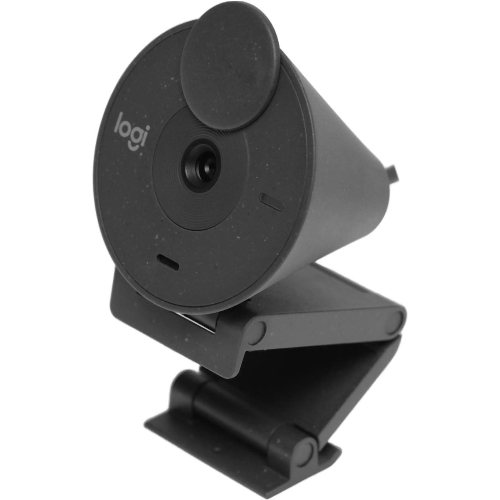Веб-камера Logitech Brio 300 1920x1080, 30 кадр/с, USB Type-C, микрофон (шумоподавление), автоматическая фокусировка, автоосвещение, универсальное крепление