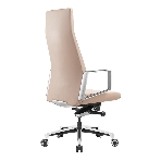 Кресло Бюрократ JONS/BEIGE бежевый, кожа