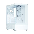 Компьютерный корпус ZALMAN P10, MATX, белый, WINDOW, 2x3.5