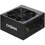 Блок питания Digma DPSU-400W-WH, 400 Вт, 80 PLUS белый, 120 мм, черный