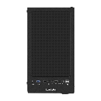 Компьютерный корпус Miditower ExeGate EVO-9211 (ATX, без БП, с окном, 2хUSB+1хUSB 3.0, HD аудио, черный, 1 вент. с RGb подсветкой)