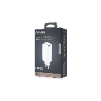 Сетевое зарядное устройство OLMIO 2Type-C/USB, 65W, 6A, QuickCharge3.0, PowerDelivery3.0, GAN