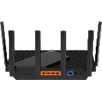 Роутер TP-Link Archer AX73 AX5400 Dual Band Wireless Gigabit Router, 1.5 GHz Tri-Core CPU, 1 GE WAN + 4 GE LAN ports, 1× USB 3.0 Port, support 1024-QAM, OFDMA, MU-MIMO, Airtime Fairness, Beamforming, 160MHz Channel Width, come with HomeShieldTM, support Russia PPTP/L2TP/PPPoE