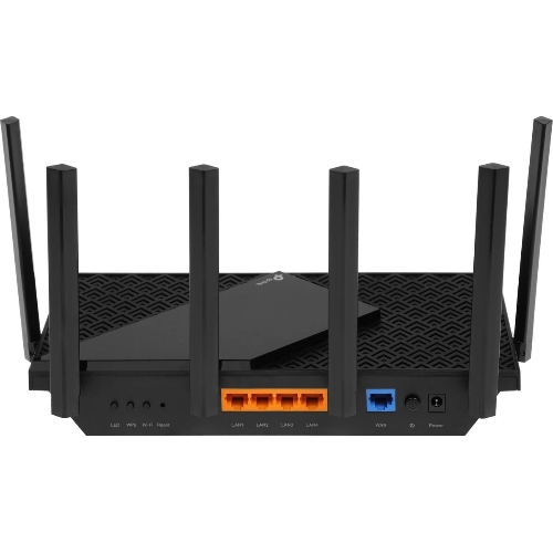 Роутер TP-Link Archer AX73 AX5400 Dual Band Wireless Gigabit Router, 1.5 GHz Tri-Core CPU, 1 GE WAN + 4 GE LAN ports, 1× USB 3.0 Port, support 1024-QAM, OFDMA, MU-MIMO, Airtime Fairness, Beamforming, 160MHz Channel Width, come with HomeShieldTM, support Russia PPTP/L2TP/PPPoE