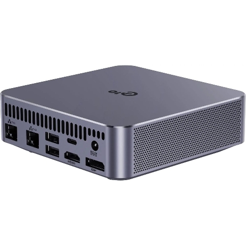 Неттоп Acer Gadget E10 ERBox Ryzen 7 8745HS (3.8) 16Gb SSD512Gb UHDG Windows 11 Pro 2xGbitEth WiFi BT 120W черный (1747236)