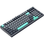 Клавиатура проводная A4Tech Fstyler FS300 механическая черный/серый USB for gamer LED (FS300 PANDA ROCK)