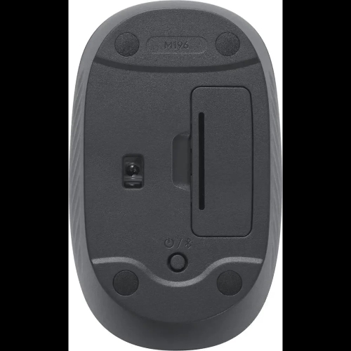 Мышь беспроводная Logitech M196 графитовый, 1000 dpi, Bluetooth, кнопки - 3