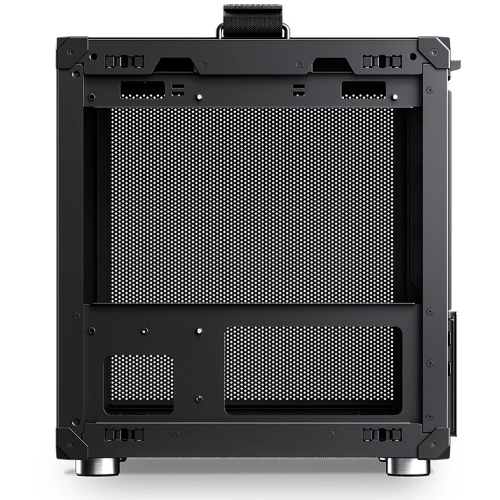 Компьютерный корпус JONSBO C6-ITX Black ITX без БП, боковая панель из закаленного стекла, mini-ITX, черный