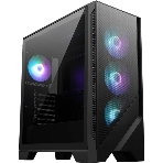 Компьютерный корпус MSI MAG FORGE 320R AIRFLOW, Global, 2xUSB 3.2 Gen 1, 4x120мм ARGb Fan, ESDARGb Control Board, Tempered