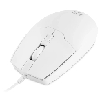 Мышь проводная Oklick 147M белый, 2000 dpi, USB, кнопки - 4